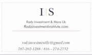 Rodz. Investment Llc - 10.02.20