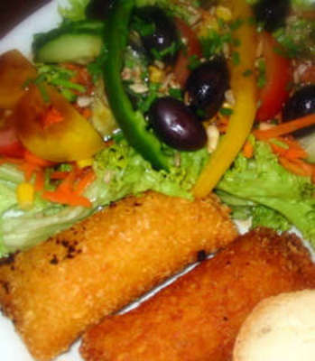 Knusprige Kartoffeltaschen Cafe Abseits - 12.08.10