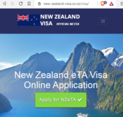 NEW ZEALAND New Zealand Government ETA Visa - NZeTA Visitor Visa Online Application - - 01.01.24