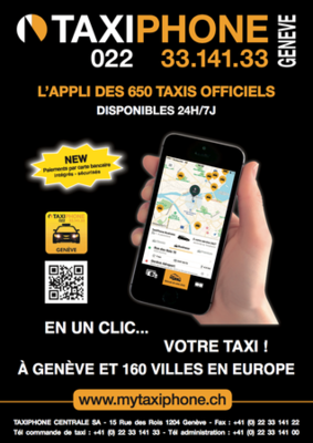 TAXIPHONE Centrale SA Taxi & Limousine Genève - 01.02.21