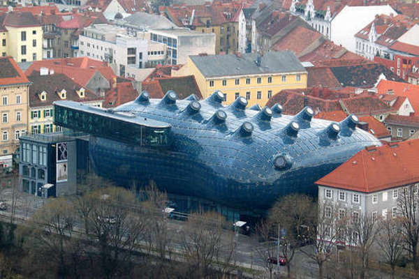 The Alien landed... Kunsthaus Graz - Universalmuseum Joanneum - 13.08.10