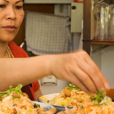 Zubereitung Thairestaurant NOI - Original Thaiküche - 16.03.11