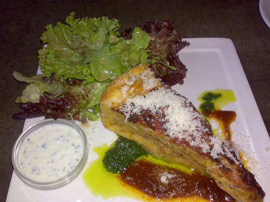 Essen im Podium Cafe Restaurant PODIUM - 12.08.10