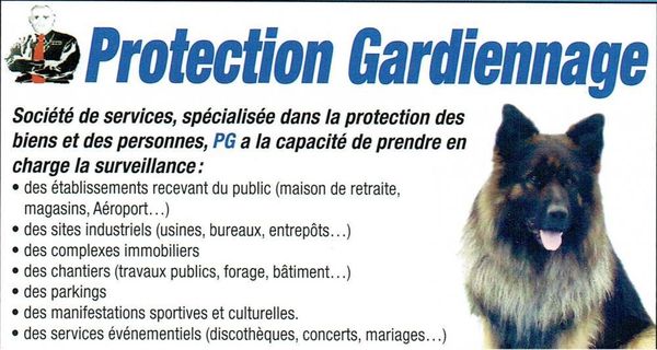 PROTECTION GARDIENNAGE  - 11.07.18