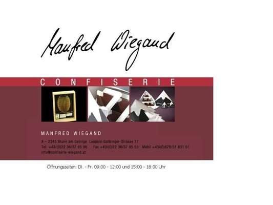 Confiserie Manfred Wiegand - 12.03.13