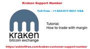 Kraken Support Number +1-844-617-9531 - 23.08.18