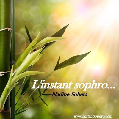 Nadine Sobera SOPHROLOGUE L'Instant Sophro - 09.12.18