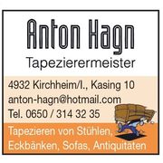 Anton Hagn - Tapeziermeister - 01.07.17